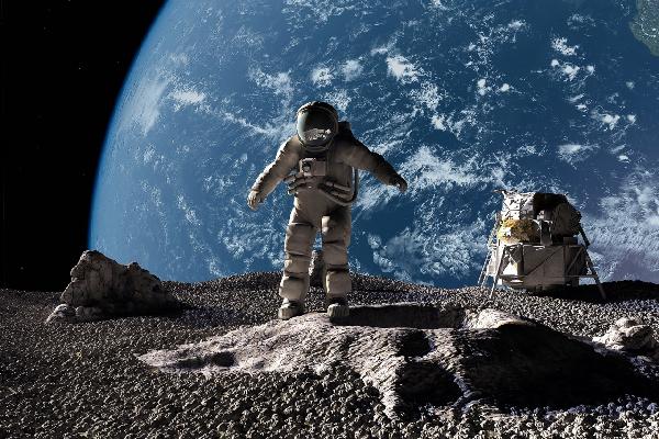   ץͥåȤɻ ͢ ɻ ͢ɻ ɻ PHOTOWALL / Astronaut with Earth in Background (e20366) ŽäƤϤե꡼ɻ(Կ) ڳ󤻾ʡ ʧԲġ