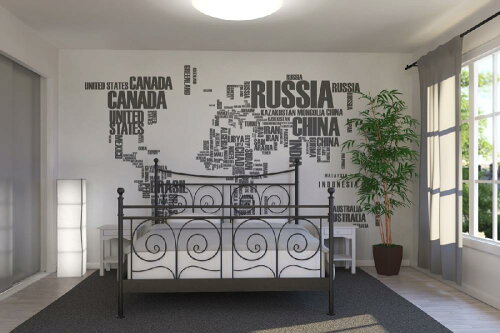 世界地図の壁紙おすすめ11選 おしゃれなお部屋に変更 ウォールステッカー Com