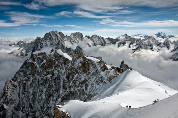 風景 景色 スキー 雪の壁紙 輸入 カスタム壁紙 輸入壁紙 カスタム壁紙 PHOTOWALL / View of overlooking Alps (e29413) 貼ってはがせるフリース壁紙(不織布)  