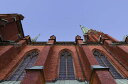 建築 建物 都市 都会 摩天楼の壁紙 輸入 カスタム壁紙 PHOTOWALL / Architectural Details of Johannes Kyrka (e25252) 貼ってはがせるフリース壁紙(不織布) 【海外取り寄せのため1カ月程度でお届け】 【代引き・後払い不可】