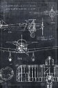 【最大5000円引きクーポン！1/5まで】 飛行機 ひこうきの壁紙 輸入 カスタム壁紙 PHOTOWALL / Airplane Blueprint - Black (e30076) 貼ってはがせるフリース壁紙(不織布) 【海外取り寄せのため1カ月程度でお届け】 【代引き不可】