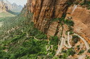 風景 景色 自然の壁紙 輸入 カスタム壁紙 輸入壁紙 カスタム壁紙 PHOTOWALL / Pathway in Zion National Park, USA (e30838) 貼ってはがせるフリース壁紙(不織布) 【海外取寄せ商品】 【代引き・後払い不可】