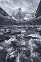 風景 景色 自然の壁紙 輸入 カスタム壁紙 輸入壁紙 カスタム壁紙 PHOTOWALL / Ice crystals Along a Small Creek, Alaska (e31113) 貼ってはがせるフリース壁紙(不織布) 【海外取寄せ商品】 【代引き・後払い不可】