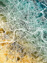 ロンドン 地図 水彩 黄色 緑 グラデーションの壁紙 輸入 カスタム壁紙 輸入壁紙 カスタム壁紙 PHOTOWALL / London England Street Map (e311461) 貼ってはがせるフリース壁紙(不織布) 【海外取寄せ商品】 【代引き 後払い不可】