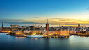 ストックホルム 街の壁紙 輸入 カスタム壁紙 輸入壁紙 カスタム壁紙 PHOTOWALL / Sunset over Riddarholmen Stockholm (e315884) 貼ってはがせるフリース壁紙(不織布) 【海外取寄せ商品】 【代引き・後払い不可】