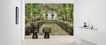 温室 トロピカル ボタニカル 植物の壁紙 輸入 カスタム壁紙 PHOTOWALL / Greenhouse (e317748) 貼ってはがせるフリース壁紙(不織布) 【海外取り寄せのため1カ月程度でお届け】 【代引き・後払い不可】