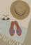 イラスト 帽子 サンダル サングラス ビーチの壁紙 輸入 カスタム壁紙 PHOTOWALL / On the Beach - Accessories (e322969) 貼ってはがせるフリース壁紙(不織布) 【海外取り寄せのため1カ月程度でお届け】 【代引き・後払い不可】