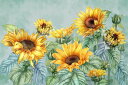 Ђ܂  CXg F CG[  O[̕ǎ A JX^ǎ Aǎ JX^ǎ PHOTOWALL / Sunflowers - Green (e327103) \Ă͂t[Xǎ(sDz) yCO񂹏iz yE㕥sz