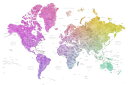 En} [h}bv C{[ Jt̕ǎ A JX^ǎ Aǎ JX^ǎ PHOTOWALL / World Map with Countries (e325714) \Ă͂t[Xǎ(sDz) yCO񂹏iz yE㕥sz