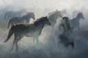 n E}    G̕ǎ A JX^ǎ Aǎ JX^ǎ PHOTOWALL / Horses in Foggy Vision II - Watercolor (e331088) \Ă͂t[Xǎ(sDz) yCO񂹏iz yE㕥sz