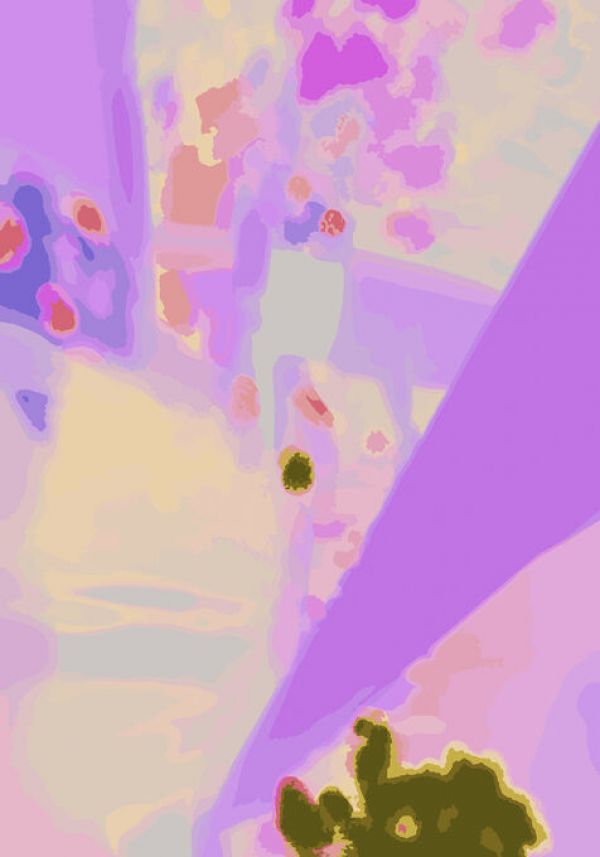 25日30名様20％OFFクーポン アートデザイン 現代美術 イラスト 抽象的 パターン ピンク マルチカラーの壁紙 輸入 カスタム壁紙 PHOTOWALL / Royal III (e330612) 貼ってはがせるフリース壁紙(不織布) 【海外取寄せ商品】 【代引き・後払い不可】