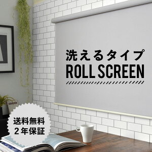 ロールスクリーン立川機工洗えるロールスクリーン ココルン 製品幅136cm〜180cm、製品高さ181cm〜200cm1cm単位でサイズオーダーできるロールスクリーン タチカワブラインドグループ カーテン レールにも取り付けOK 【メーカー直送代引き不可】