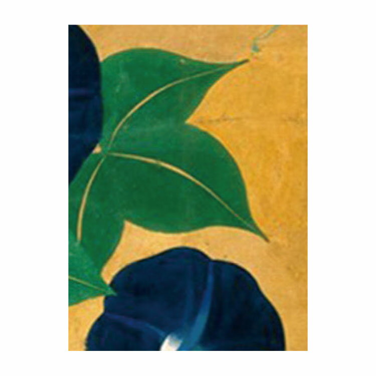 【全品対象クーポン配布中】 【サンプル専用】サイズオーダー壁紙 フリース壁紙（のりなし）サンプル 日本画 鈴木其一 朝顔図屏風（左隻） NSO-N00074 サンプル