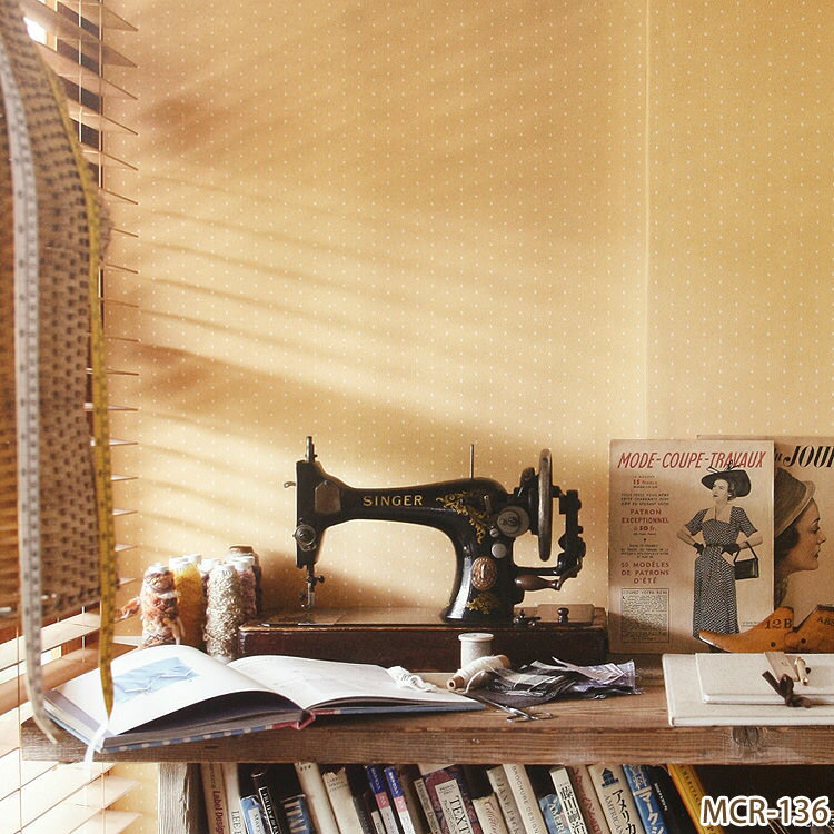 【全品対象クーポン配布中】 【 壁紙 のり付き 】 壁紙 のり付 クロス 生のり付き壁紙/MANOCRAFT(マノクラフト) (販売単位1m) 壁紙の上から重ね...