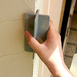 【全品対象クーポン配布中】 緑長 四ツ羽面引 PC製 出隅用 塗り壁 しっくい けいそう土 コテ 【メーカ..