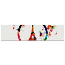 アートパネル ワイドサイズ widesize 横長 絵 絵画 飾り 1200mmx300mm フォト 壁掛け 木枠 インテリア おしゃれ アート 蝶 外国 音楽 009992(3)