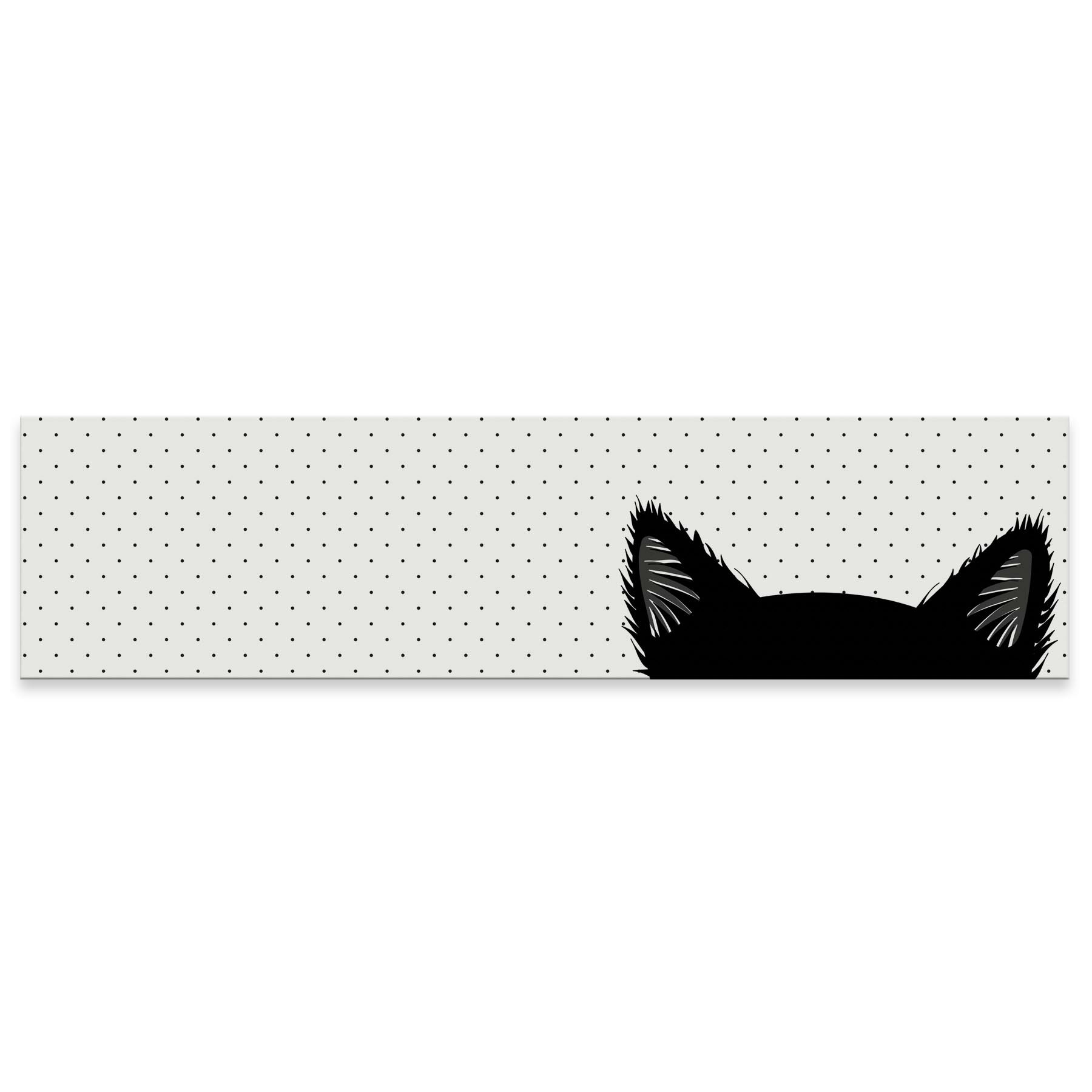 アートパネル ワイドサイズ widesize 横長 絵 絵画 飾り 1200mmx300mm フォト 壁掛け 木枠 インテリア おしゃれ アート 猫　黒　白　010211