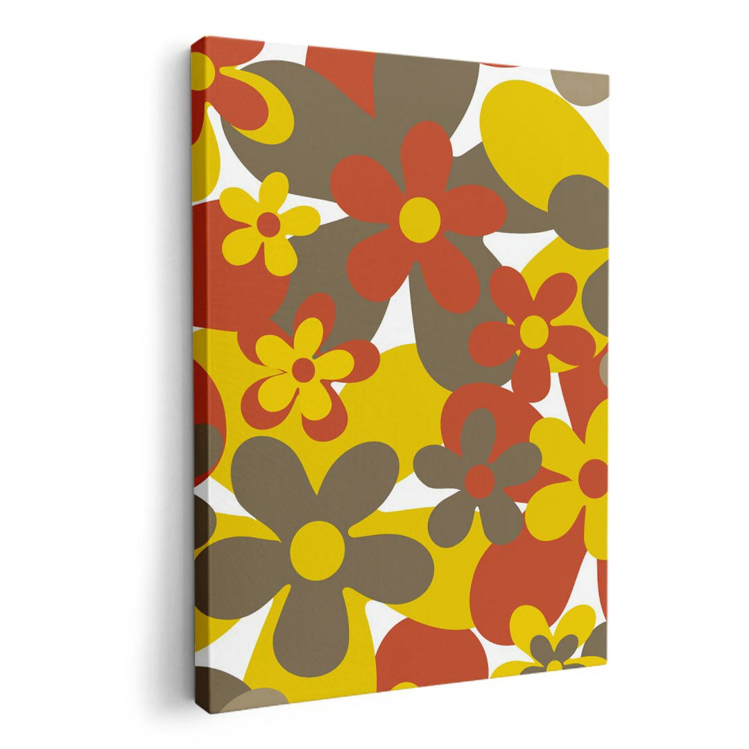 アートパネル 絵 絵画 飾り 選べるサイズ 594×841mm A1 モダン 玄関 写真 フォト インテリア おしゃれ 000703 花　カラフル