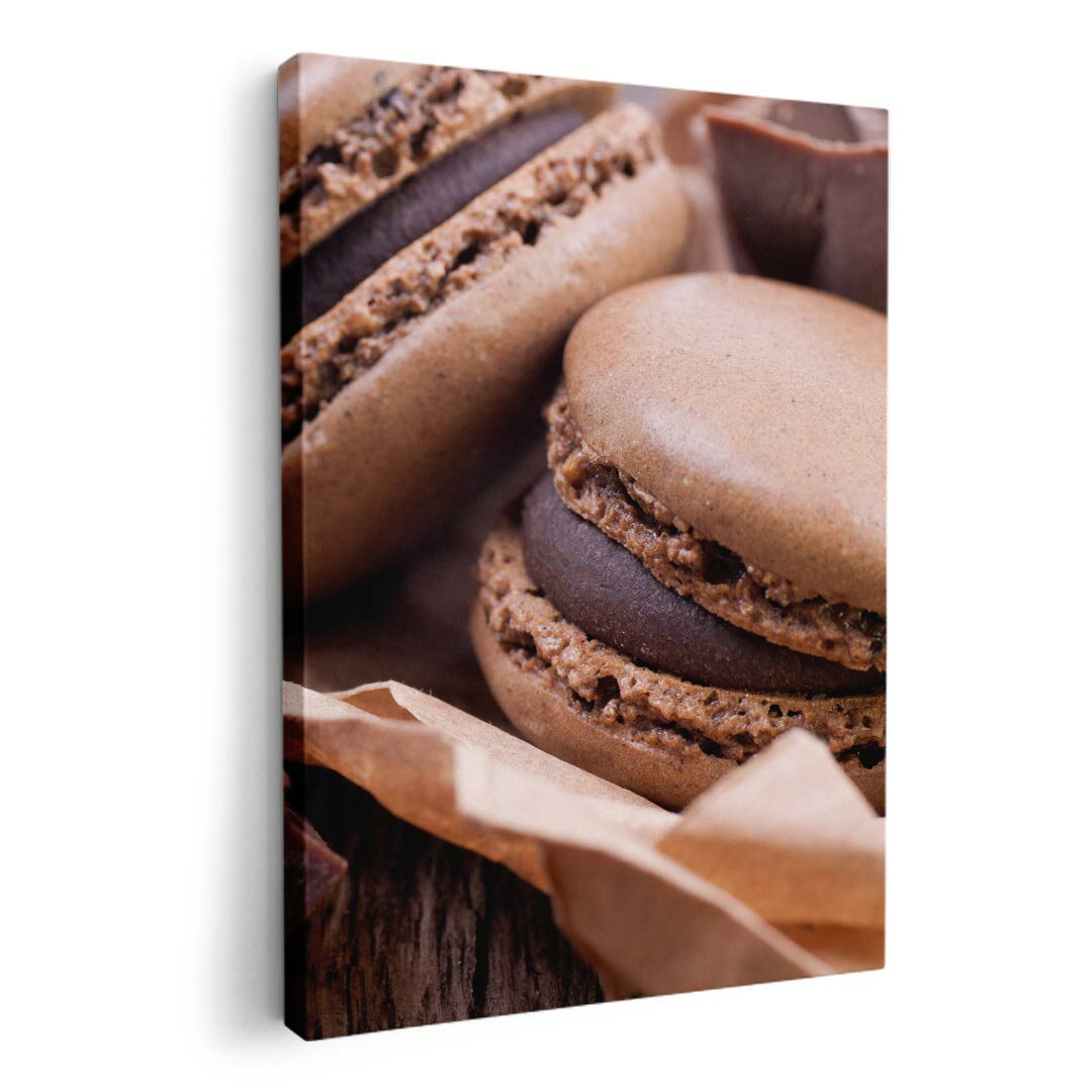 アートパネル 絵 絵画 飾り 選べるサイズ 594×841mm A1 モダン 玄関 写真 フォト インテリア おしゃれ 001014 マカロン チョコレート