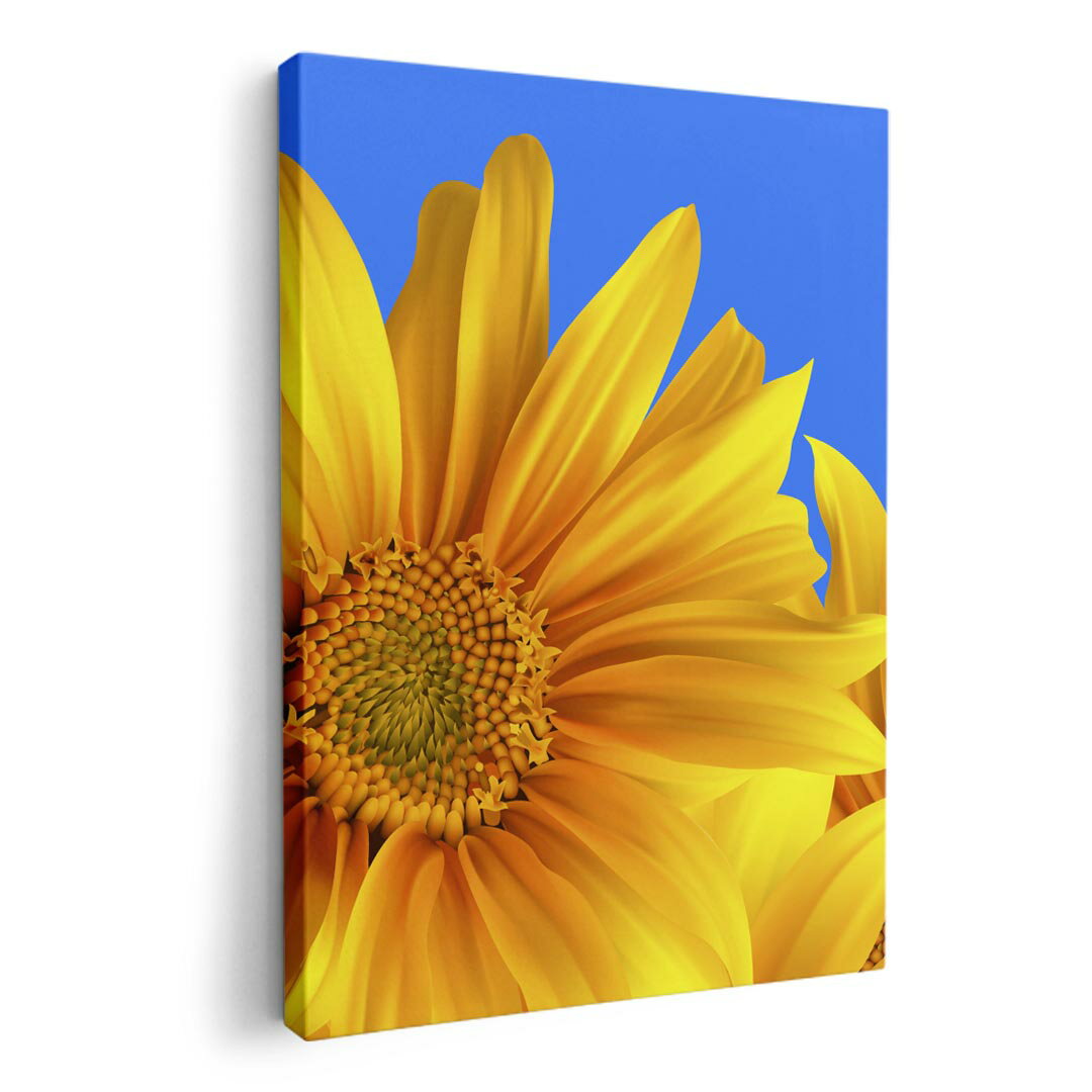 アートパネル 絵 絵画 飾り 選べるサイズ 594×841mm A1 モダン 玄関 写真 フォト インテリア おしゃれ 001397 ひまわり