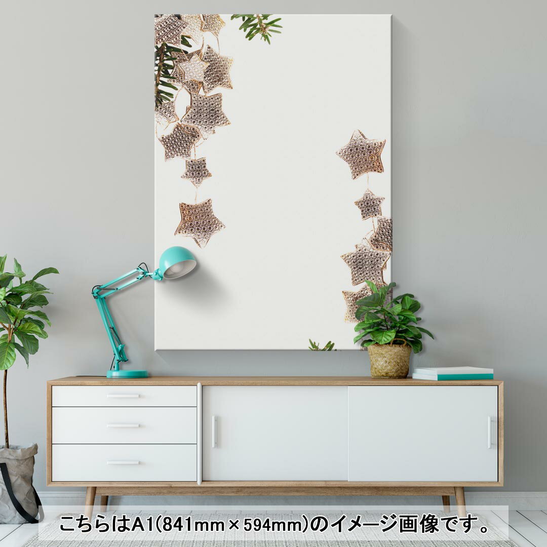 アートパネル 絵 絵画 飾り 選べるサイズ 594×841mm A1 モダン 玄関 写真 フォト インテリア おしゃれ 009972 クリスマス　飾り　金