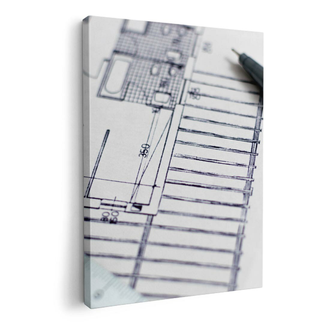 アートパネル 絵 絵画 飾り 選べるサイズ 594×841mm A1 モダン 玄関 写真 フォト インテリア おしゃれ 022881 図　定規