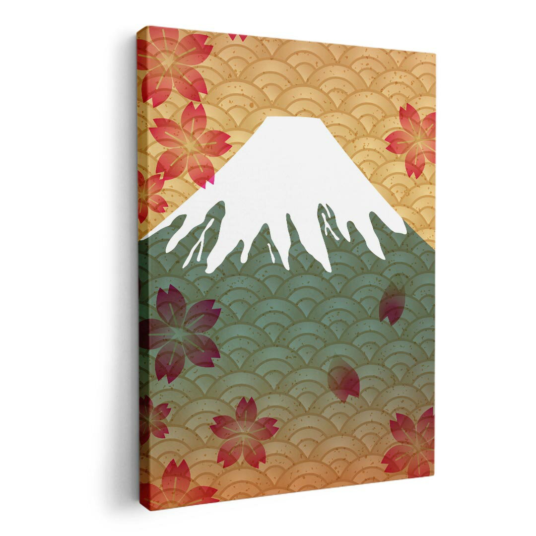 アートパネル 絵 絵画 飾り 選べるサイズ 594×841mm A1 モダン 玄関 写真 フォト インテリア おしゃれ 005990 和風　和柄　富士山