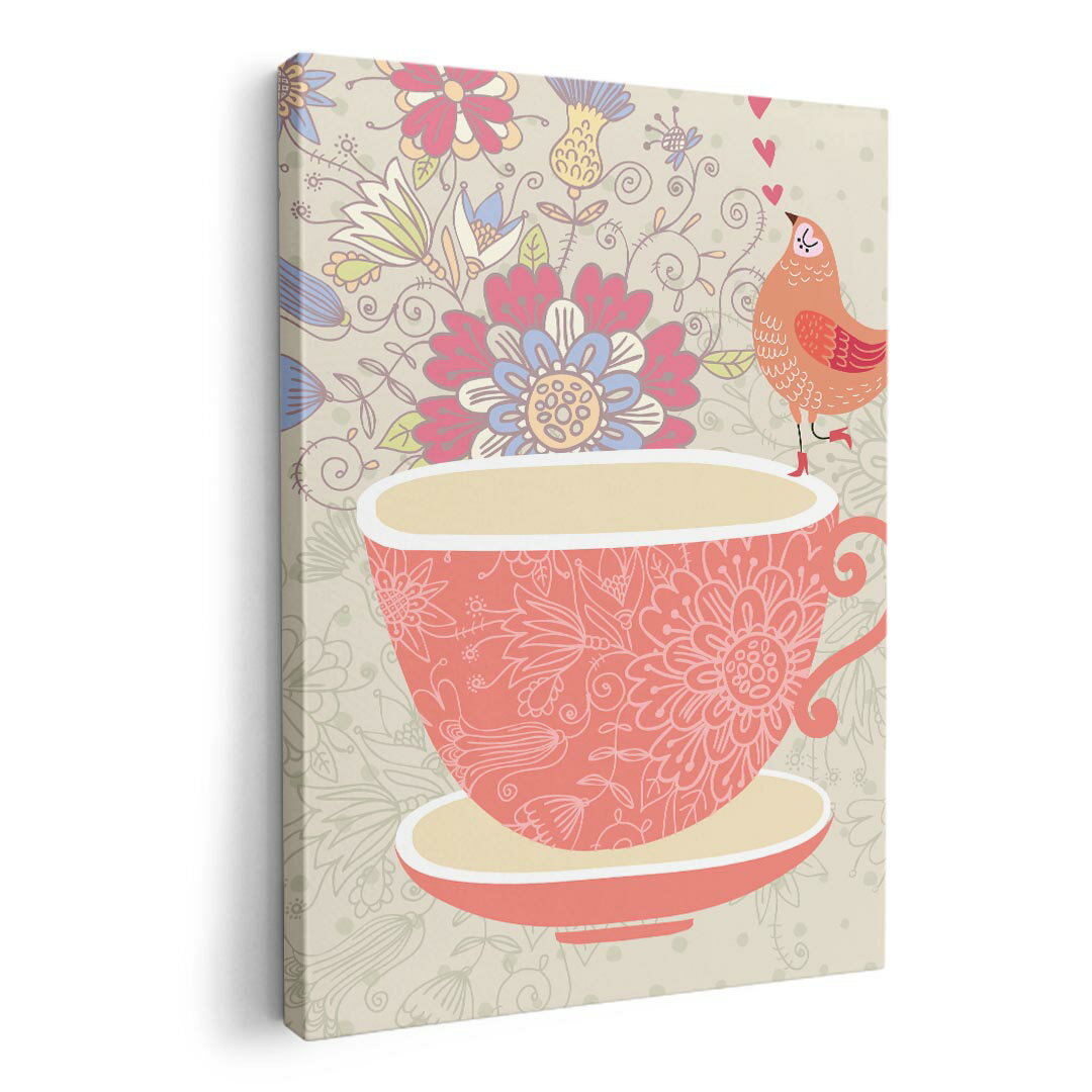 アートパネル 絵 絵画 飾り 選べるサイズ 594×841mm A1 モダン 玄関 写真 フォト インテリア おしゃれ 006258 鳥　花　フラワー