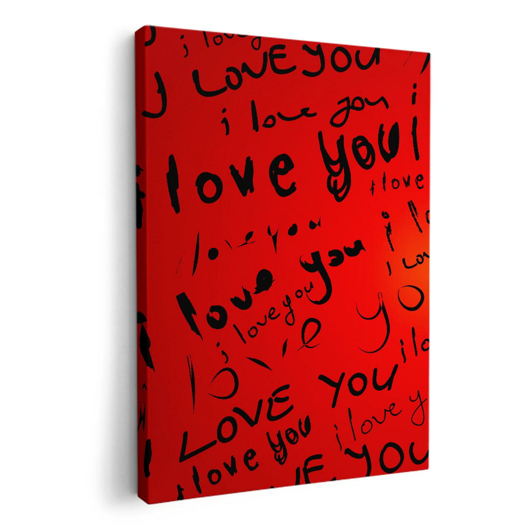 アートパネル 絵 絵画 飾り 選べるサイズ 594×841mm A1 モダン 玄関 写真 フォト インテリア おしゃれ 007058 英語　文字　赤　レッド