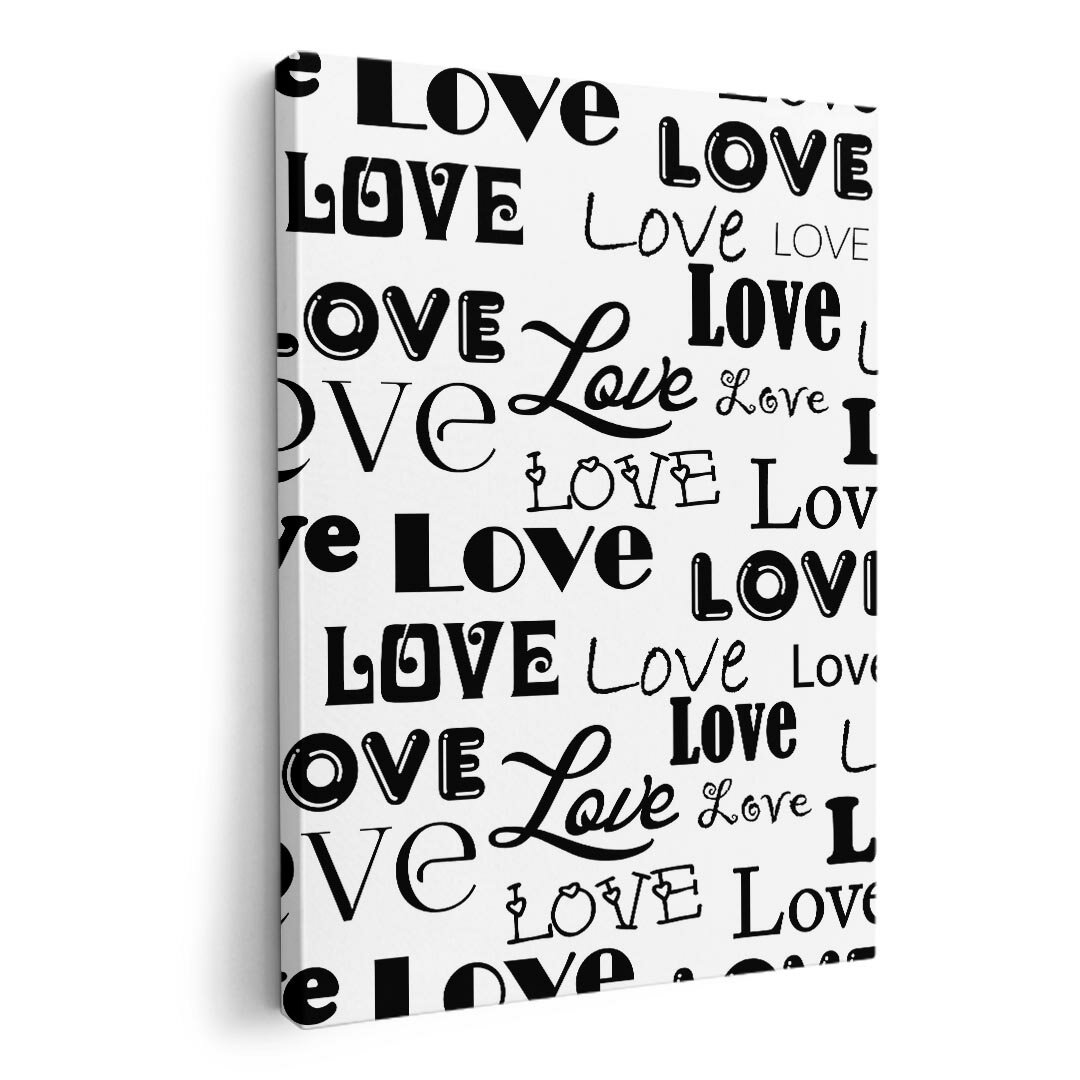 アートパネル 絵 絵画 飾り 選べるサイズ 594×841mm A1 モダン 玄関 写真 フォト インテリア おしゃれ 010747 英語　文字　LOVE