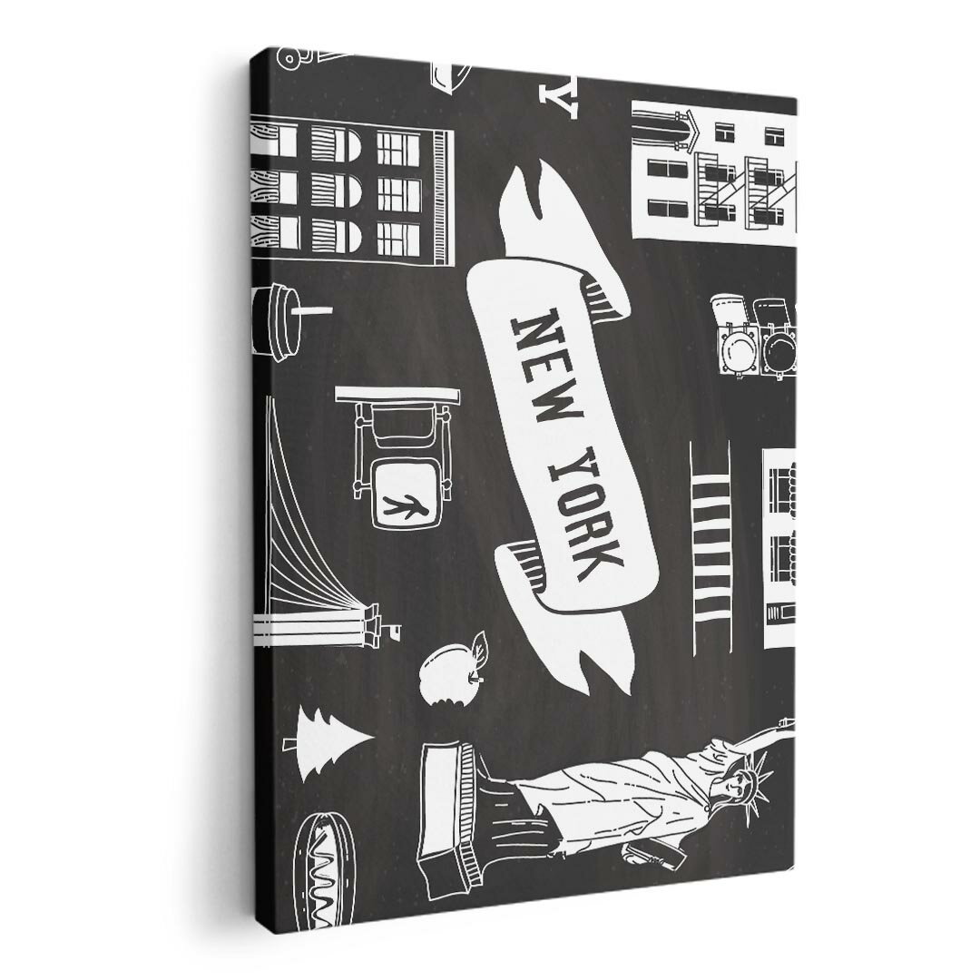 アートパネル 絵 絵画 飾り 選べるサイズ 594×841mm A1 モダン 玄関 写真 フォト インテリア おしゃれ 010842 ニューヨーク　風景　コーヒー