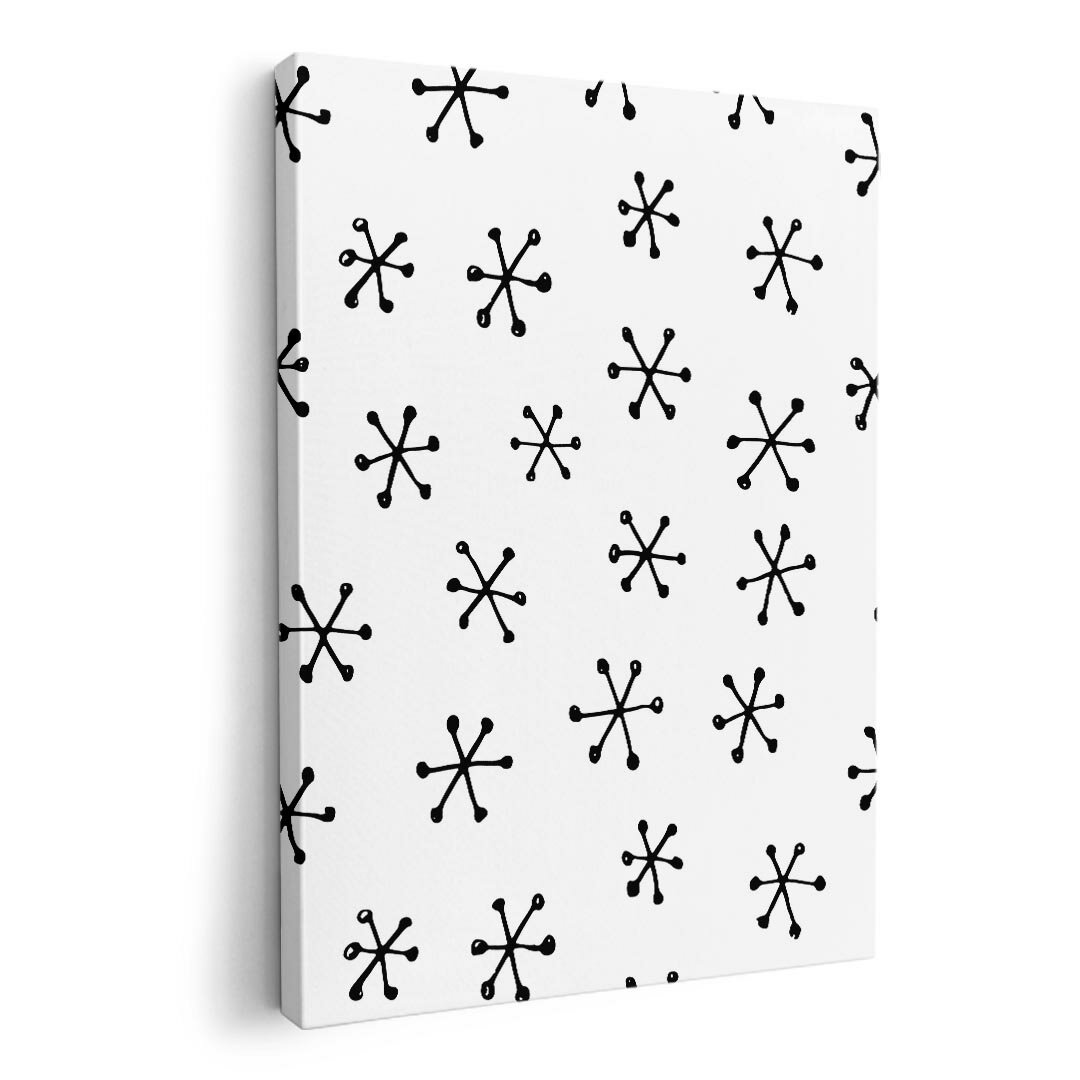 アートパネル 絵 絵画 飾り 選べるサイズ 594×841mm A1 モダン 玄関 写真 フォト インテリア おしゃれ 012775 雪　マーク　モノトーン