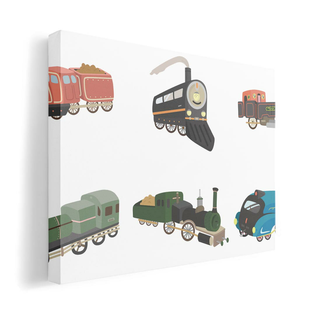 アートパネル 絵 絵画 飾り 選べるサイズ 594×841mm A1 モダン 玄関 写真 フォト インテリア おしゃれ 013217 乗り物　汽車　列車