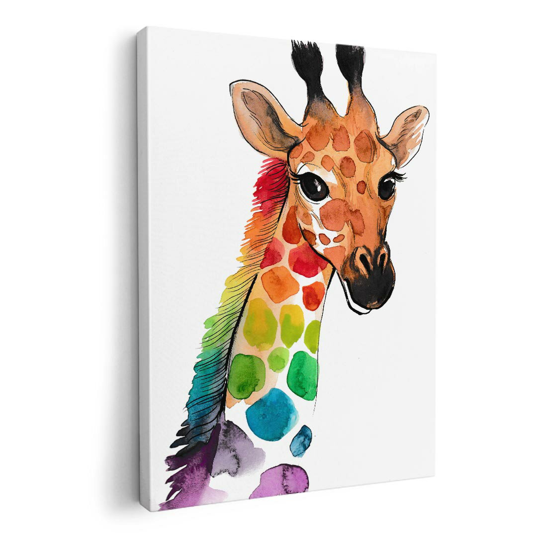 楽天市場】きりん 絵画の通販