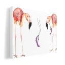 アートパネル 絵 絵画 飾り 選べるサイズ 594×841mm A1 モダン 玄関 写真 フォト インテリア おしゃれ 014353 フラミンゴ 鳥 ピンク(3)