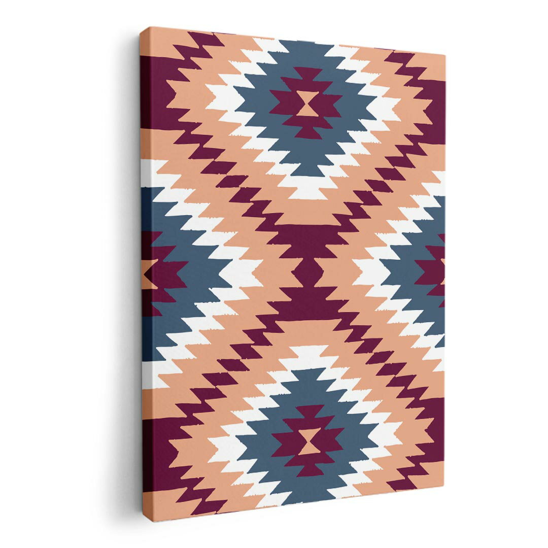 アートパネル 絵 絵画 飾り 選べるサイズ 594×841mm A1 モダン 玄関 写真 フォト インテリア おしゃれ 014476 ネイティブ柄　模様