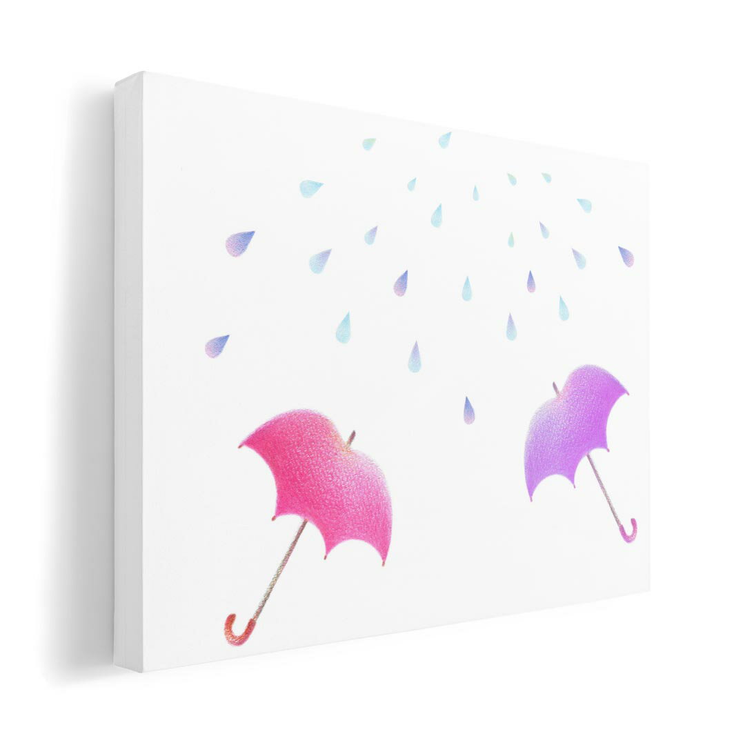 アートパネル 絵 絵画 飾り 選べるサイズ 594×841mm A1 モダン 玄関 写真 フォト インテリア おしゃれ 015541 雨 傘
