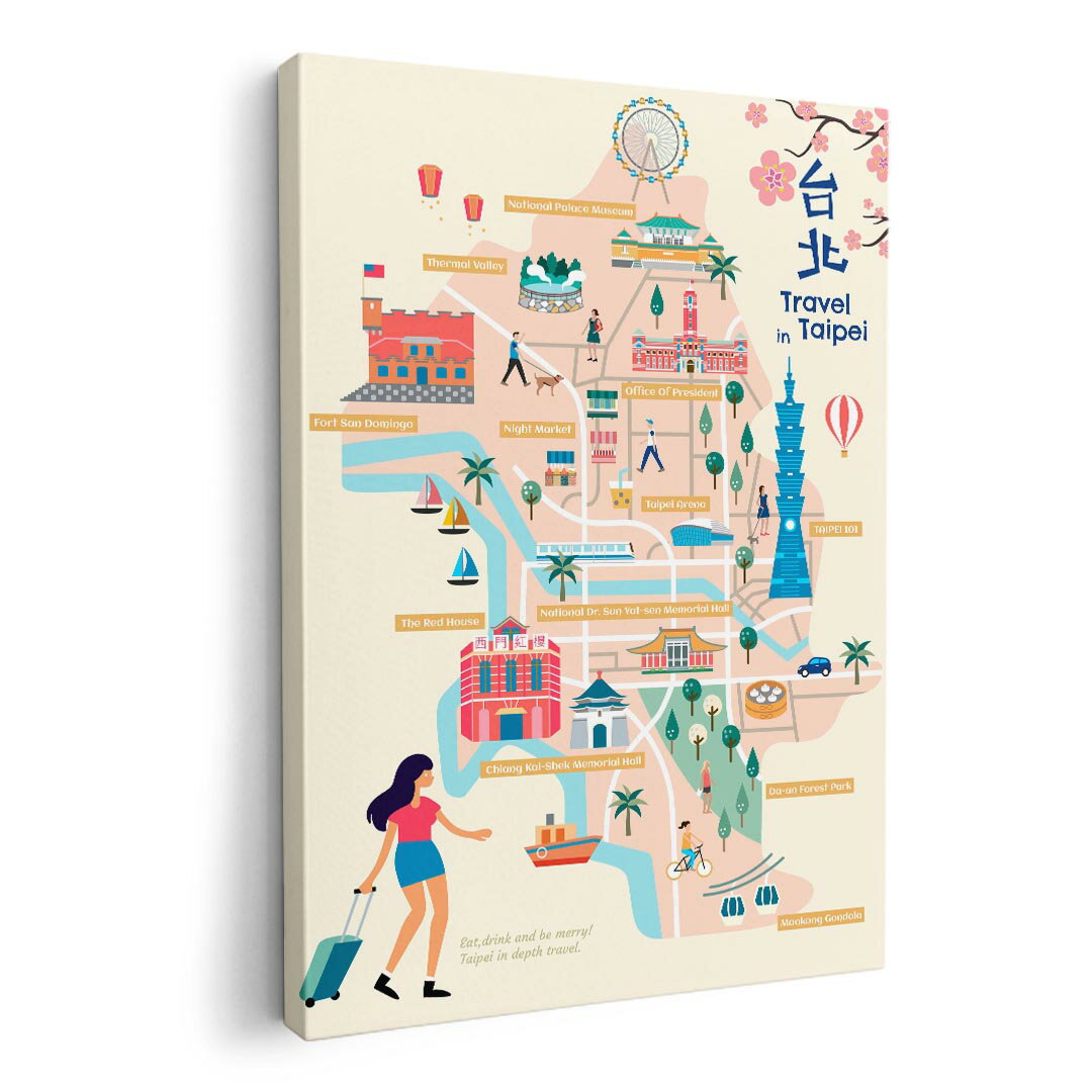 アートパネル 絵 絵画 飾り 選べるサイズ 594×841mm A1 モダン 玄関 写真 フォト インテリア おしゃれ 015661 台湾　海外　旅行