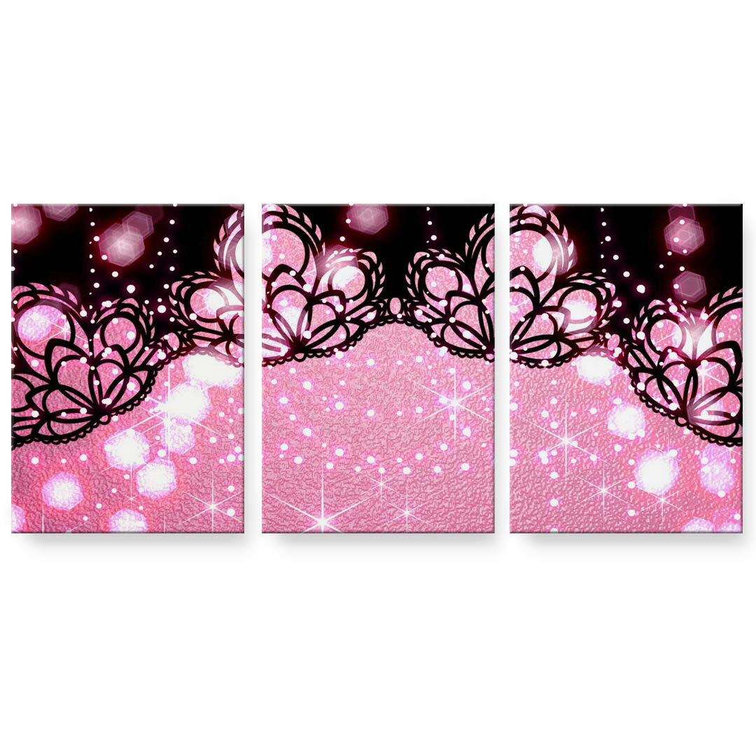 アートパネル 3連 3枚セット 絵 絵画