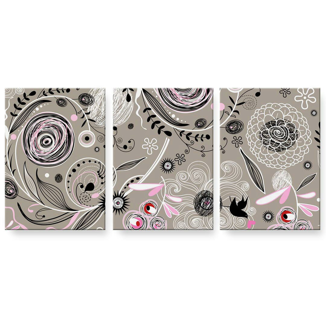 アートパネル 3連 3枚セット 絵 絵画