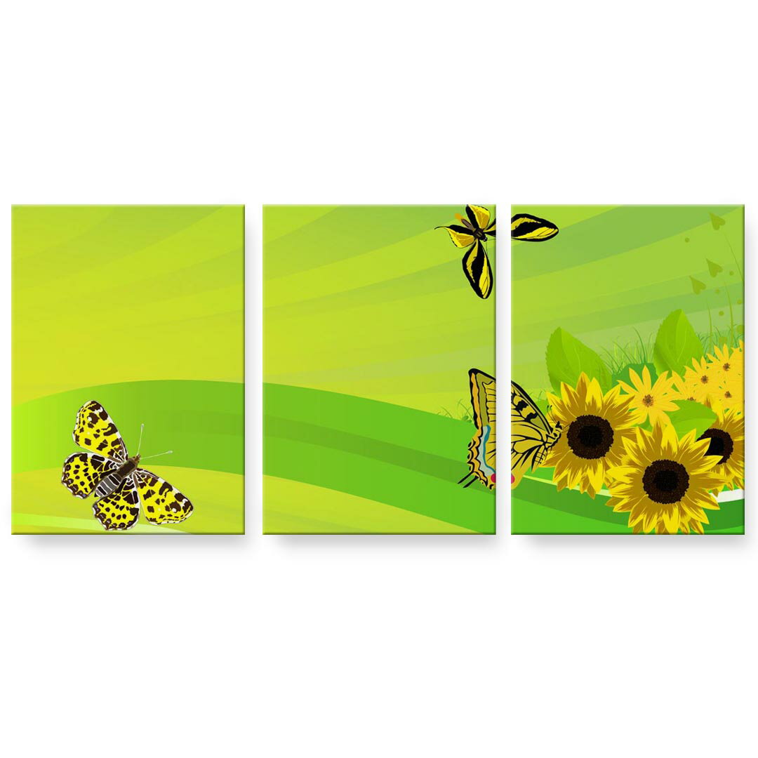 アートパネル 3連 3枚セット 絵 絵画