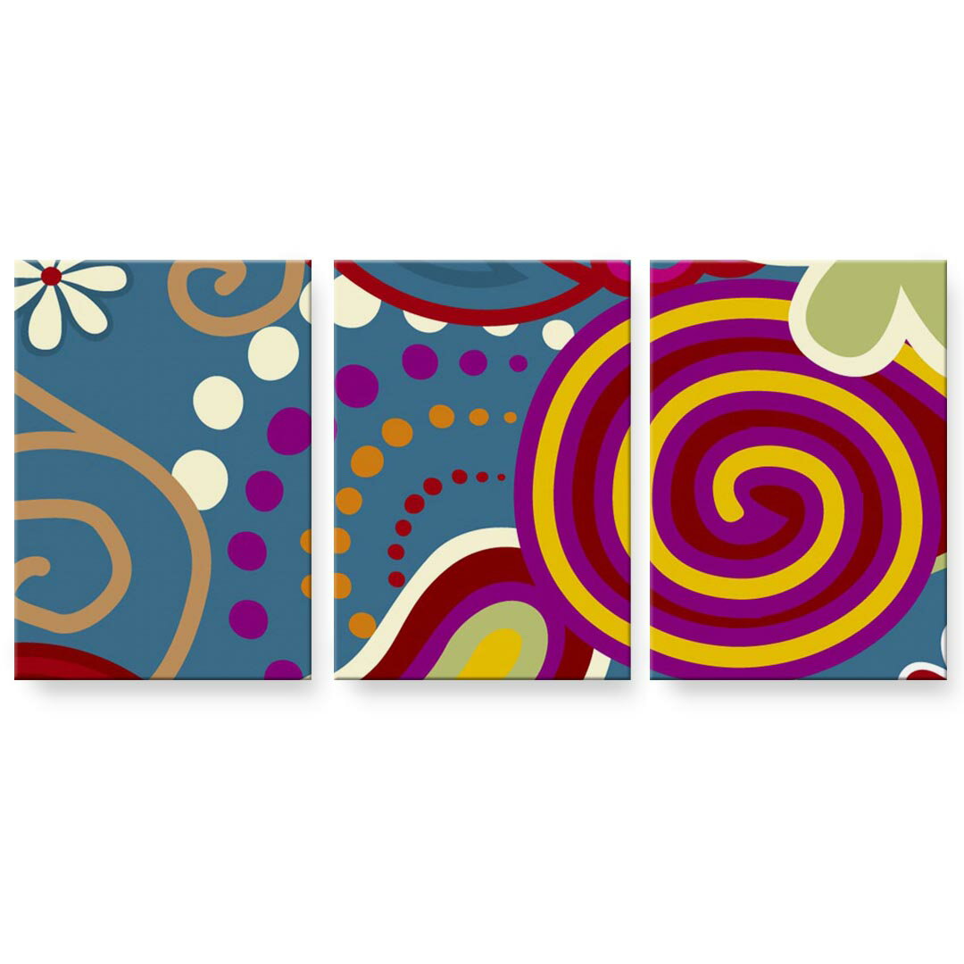 アートパネル 3連 3枚セット 絵 絵画