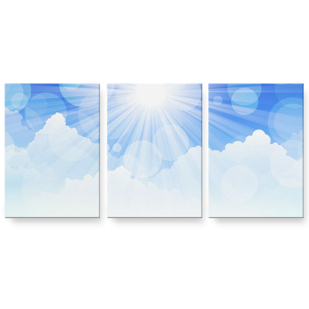 アートパネル 3連 3枚セット 絵 絵画