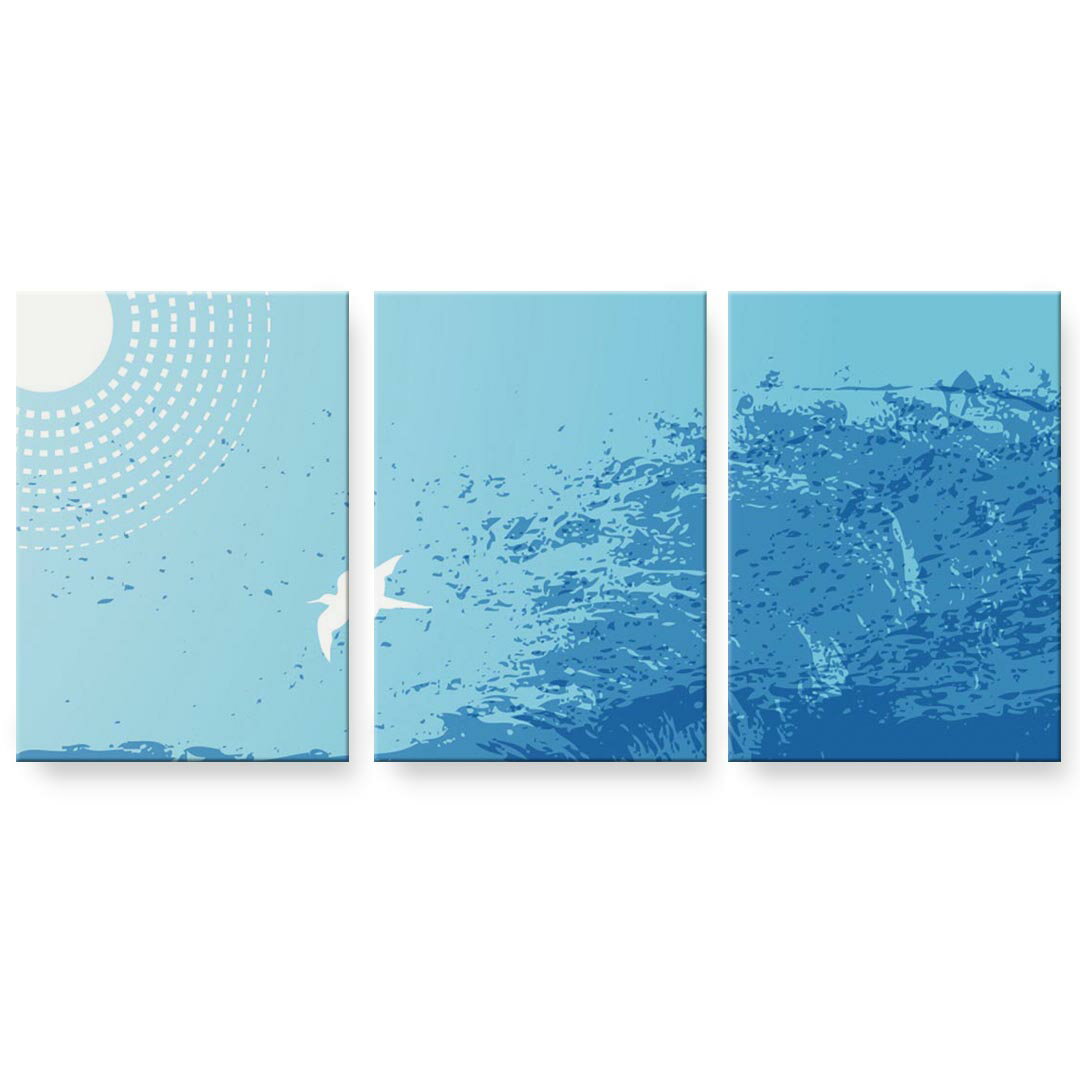 アートパネル 3連 3枚セット 絵 絵画