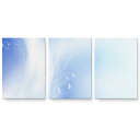アートパネル 3連 3枚セット 絵 絵画 飾り igsticker 594mmx420mm A2 フォト 壁掛け 木枠 インテリア おしゃれ 001746 シャボン玉
