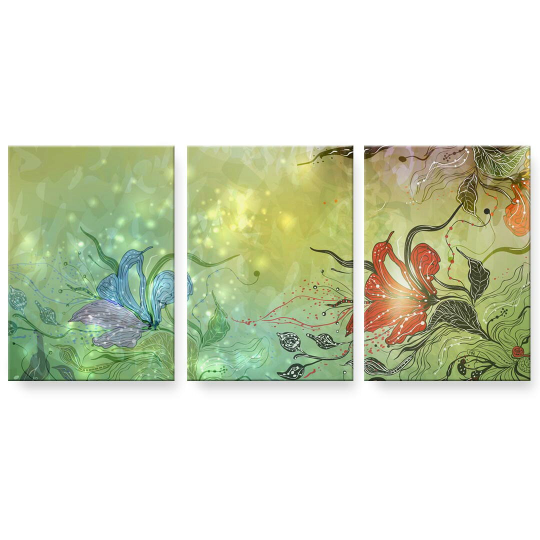 アートパネル 3連 3枚セット 絵 絵画