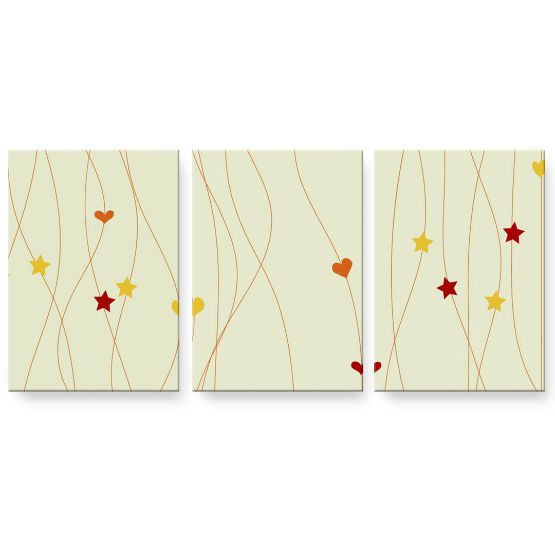 アートパネル 3連 3枚セット 絵 絵画