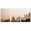 アートパネル 3連 3枚セット 絵 絵画 飾り igsticker 594mmx420mm A2 フォト 壁掛け 木枠 インテリア おしゃれ 023933 風景 写真(3)