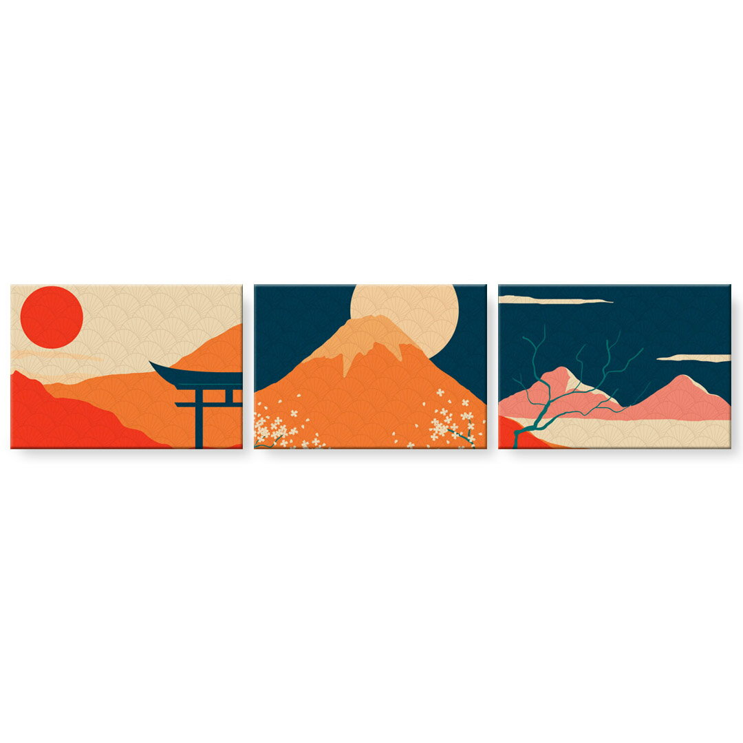 アートパネル 3連 3枚セットC 絵 絵�