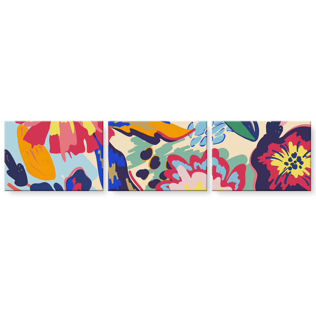 アートパネル 絵 絵画 飾り 選べるサイズ 594×841mm A1 3枚セットC セット物 モダン 玄関 写真 フォト インテリア おしゃれ アート 花　033065